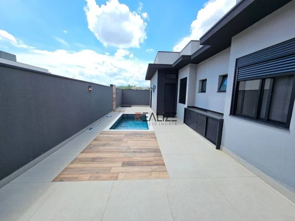 Imagem Casa moderna com moveis planejados à venda, 184 m² por R$ 1.580.000 - Condomínio Park Gran Reserve - Indaiatuba/SP