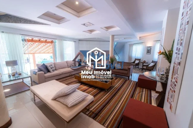 Imagem Quadra 25 Park Way Sobrado 7 Quartos 4 Suítes 8 Vagas 856m² Piscina Área Gourmet
