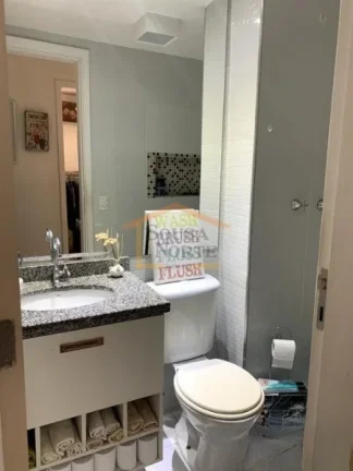 Imagem Apartamento de 60 m² com ambientes integrados, 2 dormitórios, sendo 1 suite, sala de estar e janta...