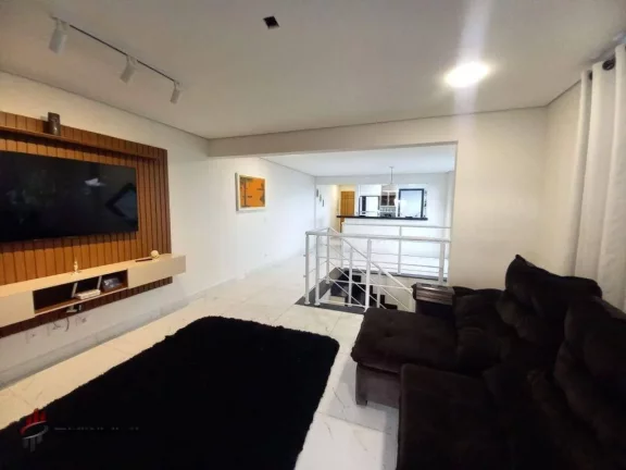 Imagem Cobertura com 3 dormitórios à venda, 177 m² por R$ 1.100.000,00 - Vila Caiçara - Praia Grande/SP