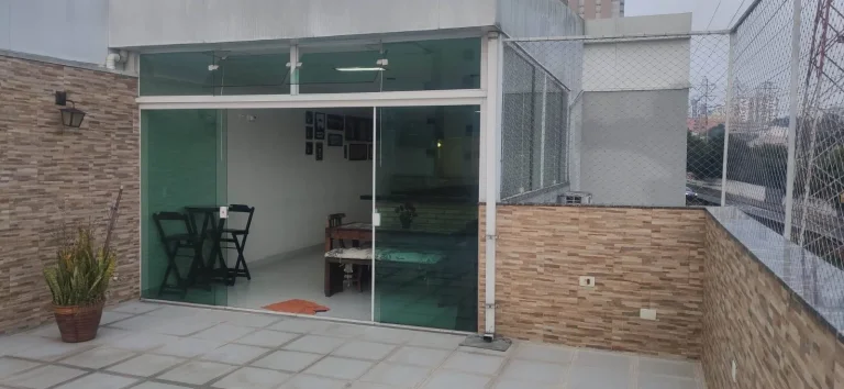 Imagem Cobertura sem Condominio Duplex Area Gurmet, 176m²2 vagas de Garagens
