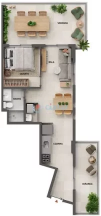 Imagem Garden à venda 1 Quarto 1 Vaga 41.1M Tijuca Rio de Janeiro - RJ | Cores da Tijuca Imagem Garden à venda 1 Quarto 1 Vaga 41.1M Tijuca Rio de Janeiro - RJ | Cores da Tijuca