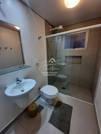 Imagem Apartamento à venda em Guarujá-SP, Pitangueiras: 3 quartos, 2 salas, 2 banheiros, 1 vaga de garagem, 85m². Venha conferir!