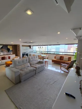 Imagem Apartamento de Luxo à Venda em Patamares: 4 Quartos, 4 Suítes, 3 Salas, 5 Banheiros, 3 Vagas, 196m² - Salvador-BA