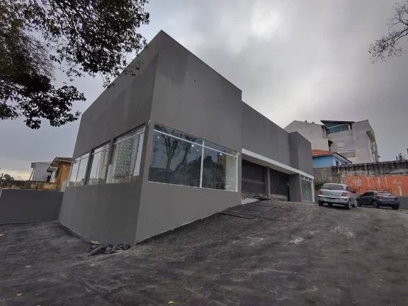 Imagem Loja comercial para locação na Vila Scarpelli, Santo André-SP: 3 banheiros, 10 vagas de garagem, 397m² de área.