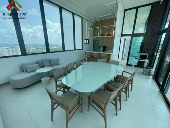 Imagem Excelente oportunidade: Apartamento à venda em Recife-PE, Boa Viagem! 3 quartos, 1 suíte, 3 banheiros, 2 vagas, 91,34 m².