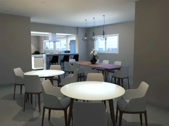 Imagem Apartamento com 1 dorm, Boqueirão, Praia Grande - R$ 400 mil, Cod: 2375