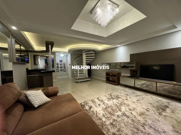 Imagem Cobertura Duplex á venda com 4 suítes, 4 vagas de garagem localizada no coração de Balneário Camboriú.