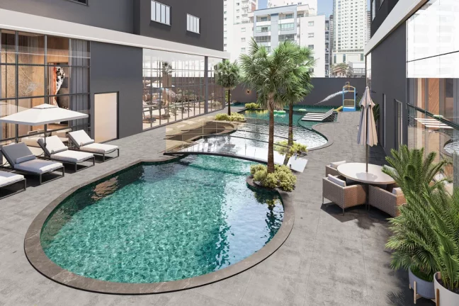Imagem Apartamento à Venda no HALF BEACH TOWERS em Itapema, Meia Praia, com 4 quartos, 140m2 na Rua 226