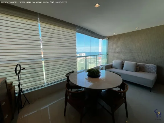 Imagem  Terrazzo Ondina: Luxo, Vista Mar e Porteira Fechada (99m²)