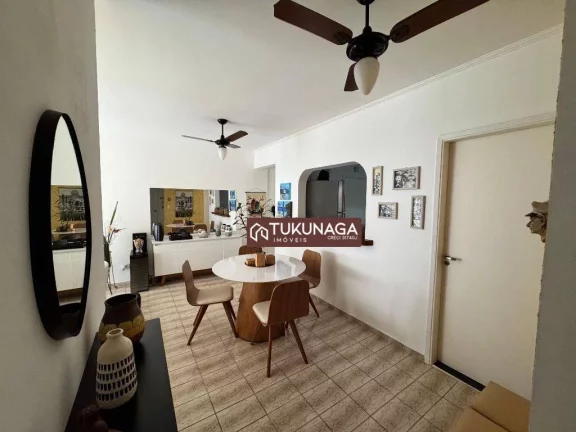 Imagem Apartamento Condomínio Edifício Navegante ll com 2 dormitórios à venda, 134 m² por R$ 500.000 - Jardim Las Palmas - Guarujá/SP
