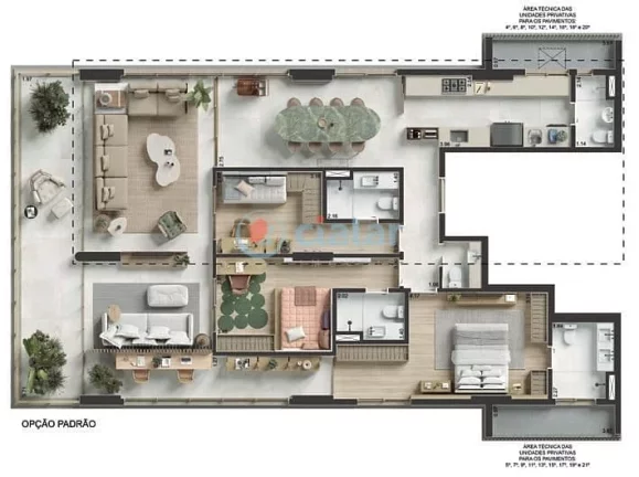 Imagem Apartamento à venda 3 Quartos 3 Suites 2 Vagas 167.07M Ipanema Rio de Janeiro - RJ | 786 Prudente