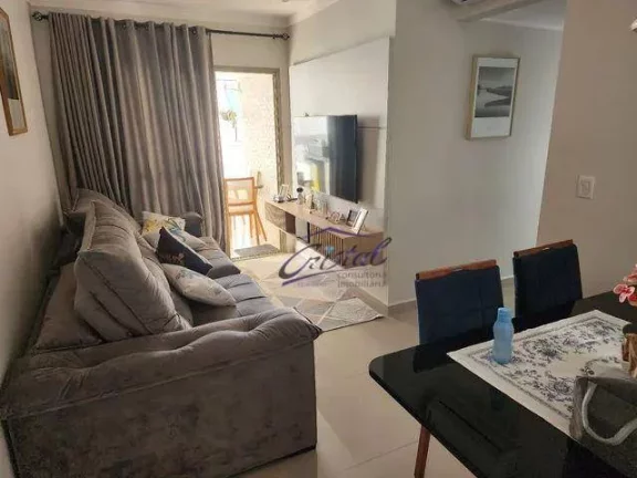 Imagem Apartamento com 2 dormitórios à venda, 76 m² por R$ 700.000,00 - Boqueirão - Praia Grande/SP