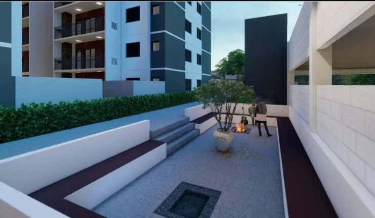 Imagem Apartamento com três quartos, três banheiros, duas vagas de garagem e lazer completo.