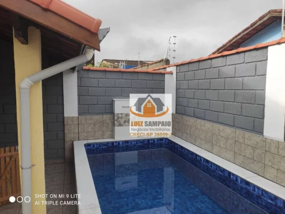 Imagem Cana Nova com Piscina, Nova Itanhaém, 2 Dorm (1 Suíte)