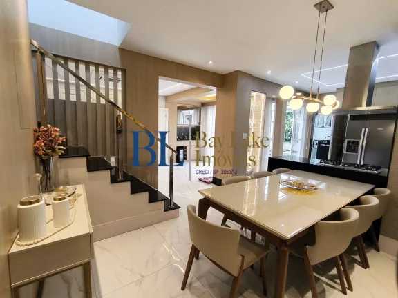 Imagem Condomínio Montblanc! 200m², 3 suítes, quintal com ofurô