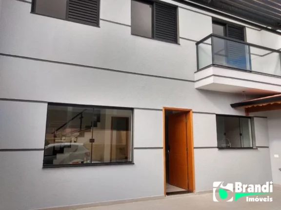 Imagem Sobrado Novo 3 dorms, 1 suite, 3 vagas c/ churrasqueira