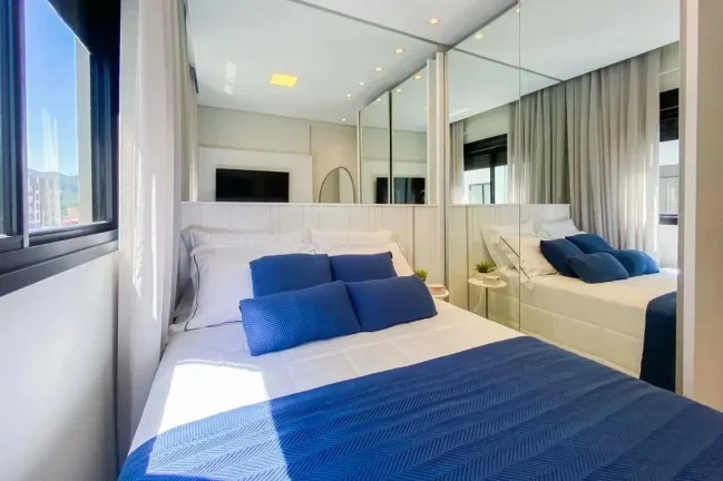 Imagem Apartamento mobiliado com 3 dormitórios sendo 2 suítes a 350m da Praia | Gov Celso Ramos/SC
