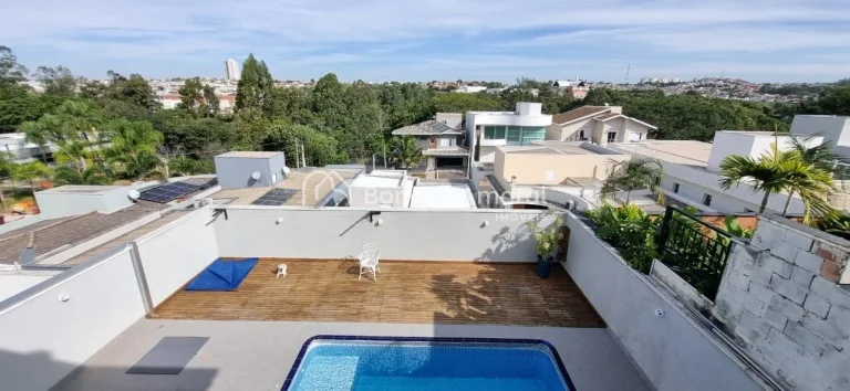 Imagem Excelente sobrado no Condomínio Le Village, em Valinhos, com 220m² de área privativa em um terren...
