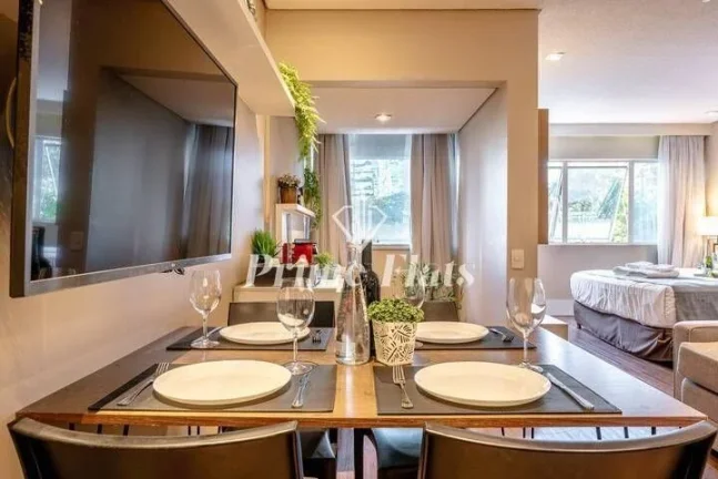 Imagem Apartamento disponível para venda no Hotel Transamérica Berrini, com 35m², 1 dormitório e 1 vaga de garagem