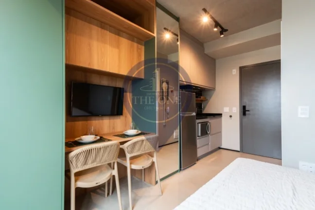 Imagem Studio de Luxo para Locação no Paraíso, São Paulo-SP: 1 Quarto, 1 Banheiro e 22m² de Conforto!