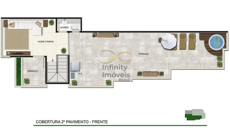 Imagem MAR DE ESPANHA 422 - Apartamento no Santo Antônio, Belo Horizonte/MG.