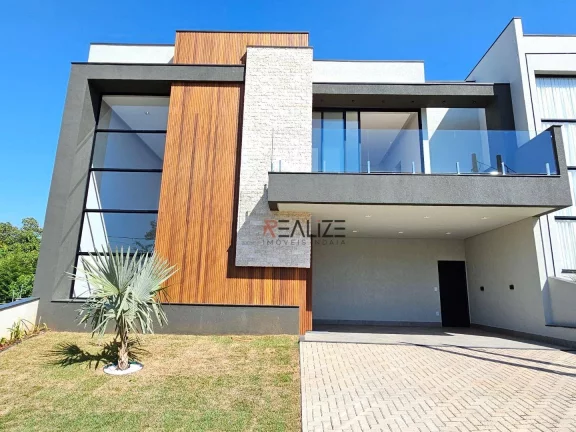 Imagem Casa/Sobrado moderno com 4 suítes à venda, 299 m² por R$ 2.489.000 - Condomínio Alto Padrão - Indaiatuba/SP