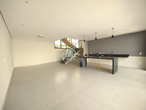 Imagem Casa em condomínio fechado à em Sorocaba-SP! Casa nova com 3 suítes, piscina e área gourmet