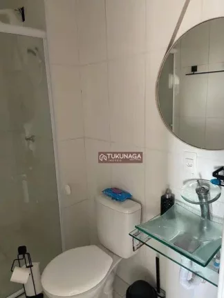 Imagem Apartamento com 1 dormitório para alugar, 32 m² por R$ 2.895,00/mês - Vila Augusta - Guarulhos/SP