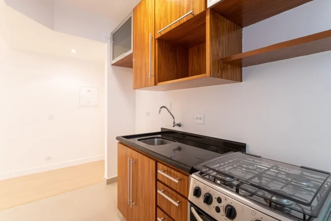 Imagem Apartamento 61M², 1Q, 1 Banheiro, 1 Vaga, Piscina, Academia, Sauna, Espaço Gourmet, Salão de Festas, Brinquedoteca, Salão de Jogos, Playground.