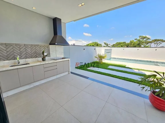 Imagem Sobrado com ampla piscina e quintal à Venda no Condomínio Evidência – Indaiatuba/SP | R$1.970.000