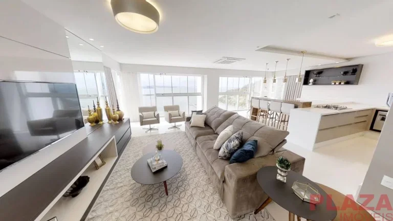 Imagem Apartamento Tipo de Luxo – 4 Suítes, Mobiliado e Decorado
