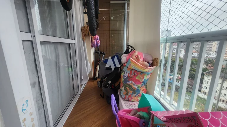 Imagem Apartamento Moderno e Confortável -2 dormitórios, 1 suíte lazer completo, 1 vaga em Santos