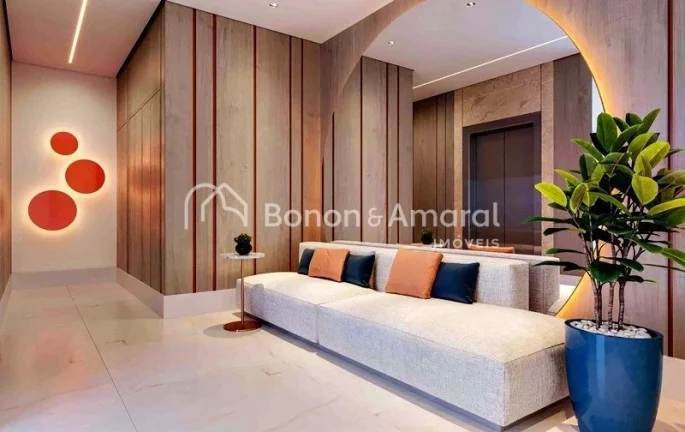 Imagem Apartamento a venda de 1 dormitório (duplex) 75m² de útil, suíte master, Bairro Chácara da Barra - Campinas.