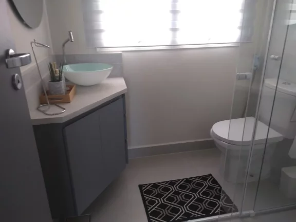 Imagem Apartamento frente ao mar região nobre da cidade com 01 suíte em Santos