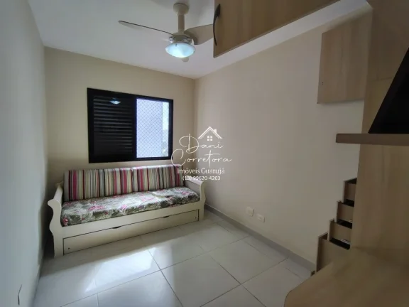 Imagem Apartamento à venda no Guarujá-SP, bairro Morro do Maluf: 3 quartos, 1 suíte, 2 salas, 3 banheiros, 2 vagas, 126m².