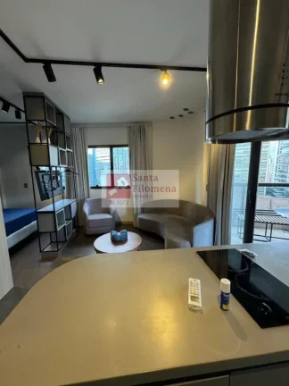 Imagem Studio para Venda em São Paulo, Vila Olímpia, 1 dormitório, 1 banheiro, 2 vagas