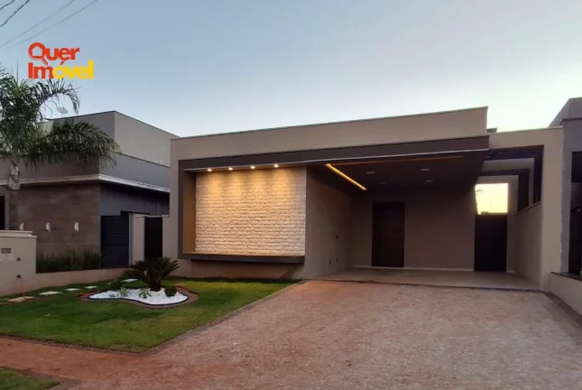 Imagem Casa em Condomínio com 3 Quartos e 4 Vagas no Portal da Mata Ribeirão Preto-SP - 150m²