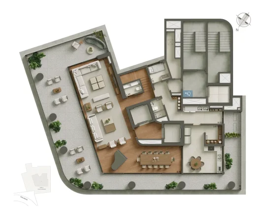 Imagem APARTAMENTO RESIDENCIAL em São Paulo - SP, Higienópolis