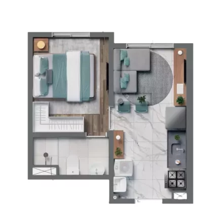 Imagem APARTAMENTO RESIDENCIAL em São Paulo - SP, Vila Palmeiras