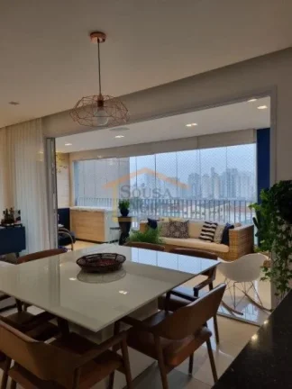 Imagem Apartamento 3 dormitórios, sendo 3 suítes, rico em armários, sala ampla, lavabo, varanda gourmet ...