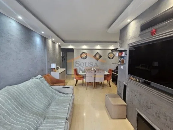 Imagem Apartamento com 81m², dispõe de 3 dormitórios, sendo 1 suite, sala dois ambientes, com varanda, r...