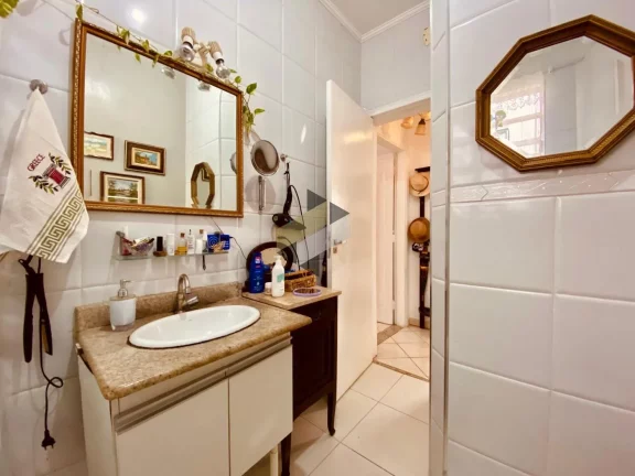 Imagem Apartamento para Venda em Santos, Embaré, 2 dormitórios, 2 banheiros, 1 vaga