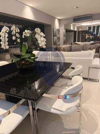 Imagem Cobertura de luxo no Brooklin Paulista: 4 quartos, 3 suítes, 2 salas, 4 banheiros, 3 vagas, 305m². Confira!