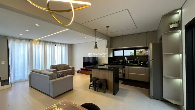 Imagem Sobrado com 3 dormitórios, 155 m² - venda por R$ 1.280.000,00 ou aluguel por R$ 8.980,00/mês - Ondas - Piracicaba/SP