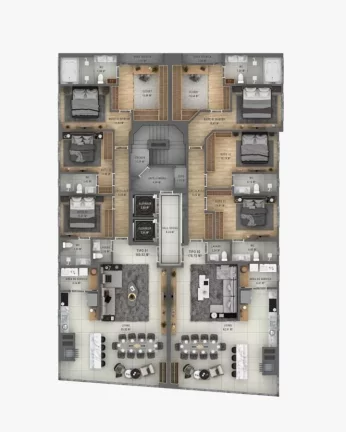 Imagem APARTAMENTO RESIDENCIAL em Barra Velha - SC, Tabuleiro
