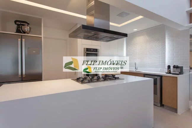 Imagem Cobertura mobilhada p venda 144 m² pé direito duplo com 3 quartos no miolo do Cambuí - Campinas - SP
