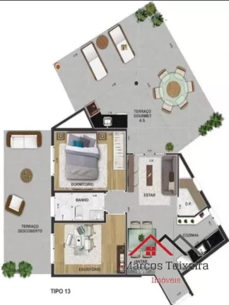 Imagem Apartamento Gardem - vila Quitauna-Osasco