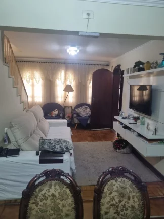 Imagem VENDO LINDO SOBRADO NO RESIDENCIAL INGAÍ COM 03 DORMITÓRIOS!
