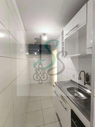 Imagem Venda de apartamento no Jardim Campos Elíseos, Campinas. 2 dormitórios, sala, cozinha com armários, lavanderia, banheiro, vaga de garagem, permitido
